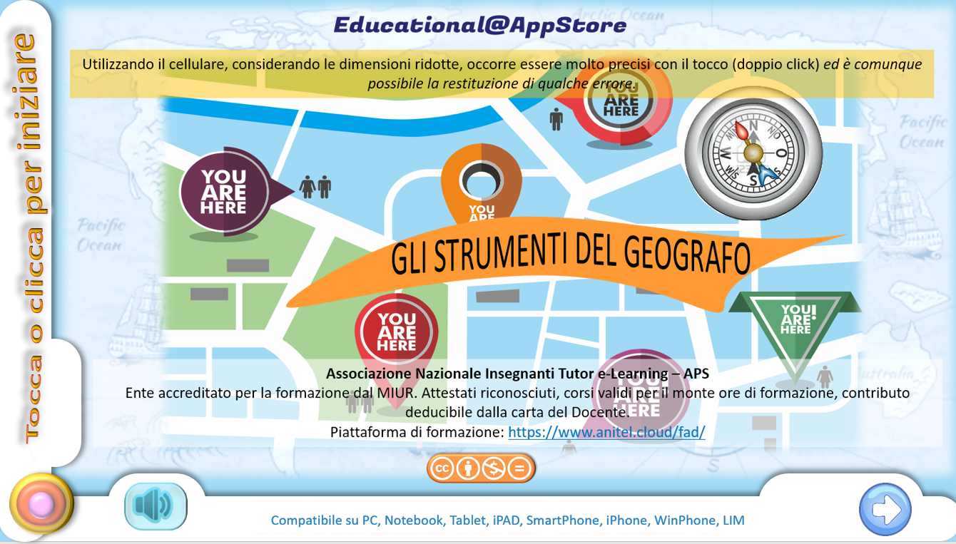 Gli strumenti del Geografo